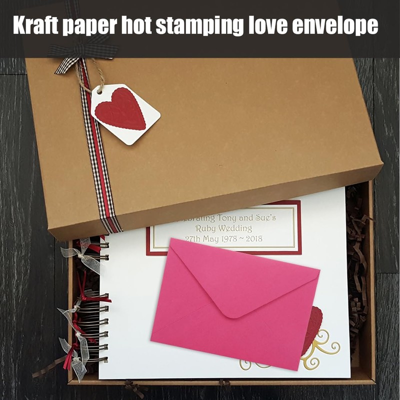 50 Pieces Colorful Mini Envelopes Envelopes Colorful Envelopes for DIY