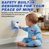 PRITOK 2 Pack Countdown Timer Plug Socket with LED Display: