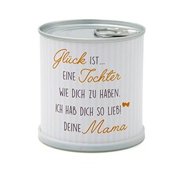 MacFlowers® Cultivation Set with Lucky Clover | Design Glück ist ... | Gift Set with a variety of clover in cute instant gardening flower box (daughter mum)