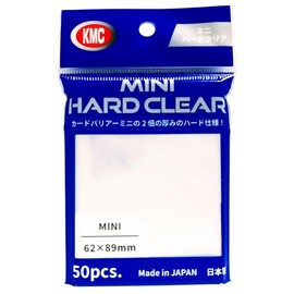 KMC Card Barrier Mini Hard Clear