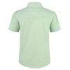 Spring&Gege Boys' Short Sleeve Dress Shirts Formal Uniform Poplin Solid,