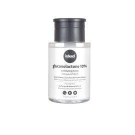Indeed Labs Gluconolactone 10% Exfoliating Toner, Clear, Brighten discolouration, Clear Out pores, Hydrate, and Soothe Skin