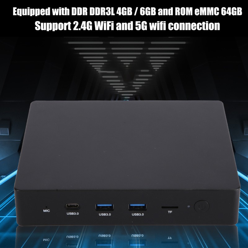 AL1 Mini PC for Intel Celeron Apollo Lake J3455 4G
