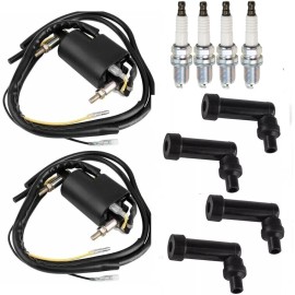 Unbranded Front Rear Ignition Coil for Yamaha Road Star Silverado 1600 XV1600A 1999-2003