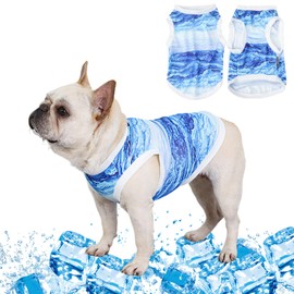 Cooling Vest for Dogs, Breathable Dog Cooling Vest, Cooling Vests Dog T-Shirts, Dog Cooling Vest, Dog Cooling Dog Jacket, Lightweight, Summer Cool and Comfortable Dog Coat for Small to Medium Dogs