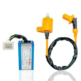 FANCY SCOOTERS DERESTRICTED RACING CDI IGNITION COIL FOR HONDA SPREE NQ50 AERO NB50 ELITE