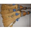 Lee Jofa Carousel 11.5" Double Tassel Tieback Yellow Blue for
