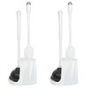 CELOX 2 Set Toilet Brush and Plunger Set, Toilet Brush