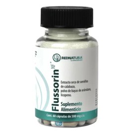 Rednatura Flussorin Licopeno Salud Prostata 60 Capsulas Sabor Sin Sabor