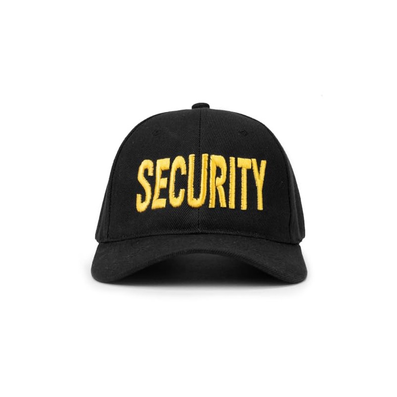 First Class Security Cap with Embroidered ID On Front (US,