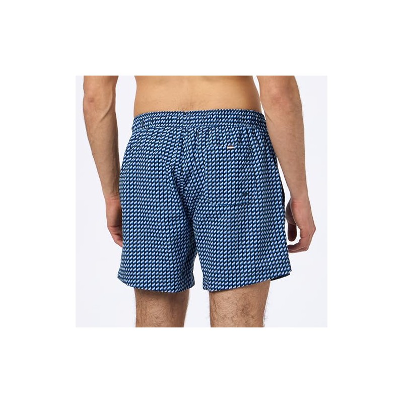 BOSS Men's Vibe Swim_Short, Medium Blue423, S