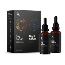 Kit Serum Día Y Noche 60ml 96% Ingredientes Naturales B Life
