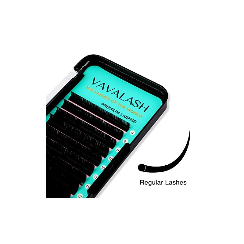 VAVALASH Eyelash Extensions 0.07 C Curl 15mm Lash Extensions Supplies