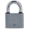 Yale - Y111S/60/132/1 Iron Padlock 60mm - Silver - Hardened