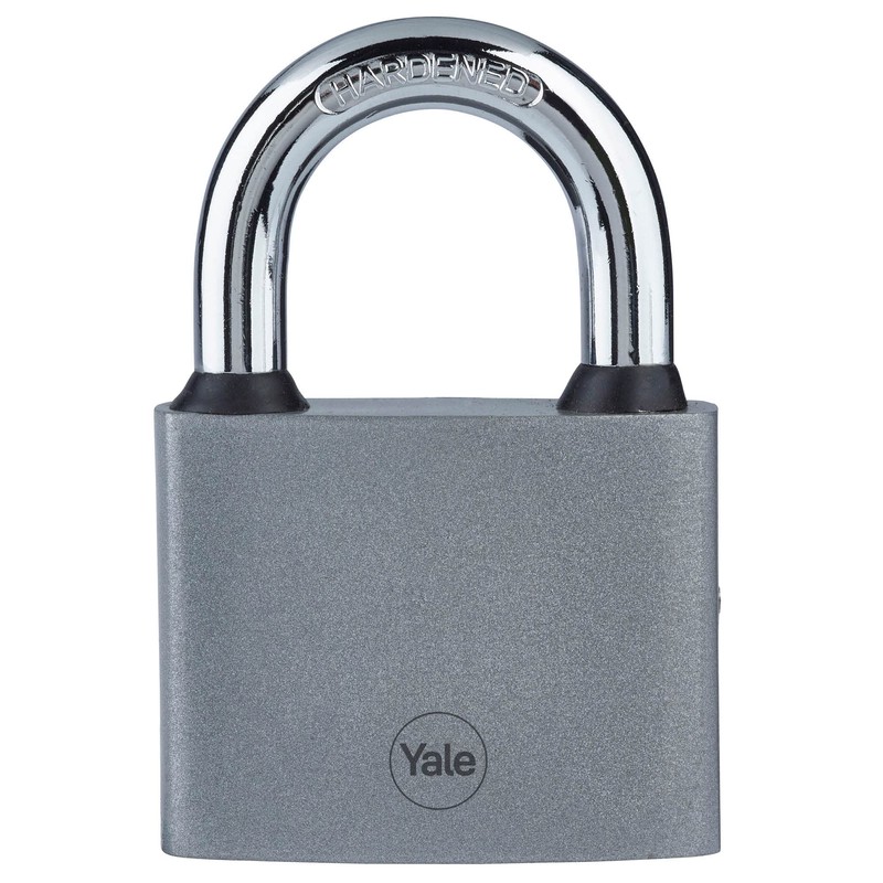 Yale - Y111S/60/132/1 Iron Padlock 60mm - Silver - Hardened