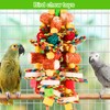 Bird Toys, Large Bird Parrot Chewing Toy Natural Corn Cob