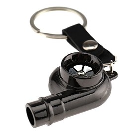 Create idea Alloy Spinning Fan Noise Real Sound Whistle Turbo Turbine Keyring Keychain Key Chain