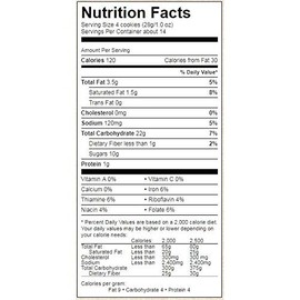 Stauffer's Original Recipe Ginger Snaps 14 oz. Bag (2 Bags)