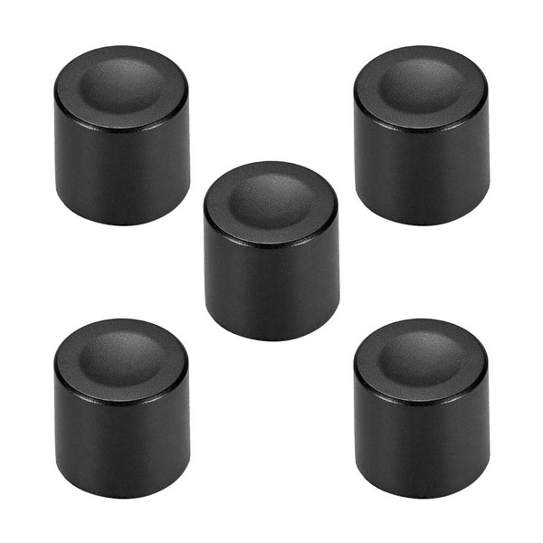 uxcell Potentiometer Knob, Plastic, Black, 0.24 inch (6 mm) Shaft