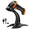 Tera Barcode Scanner Wireless 2D with Stand: Pro Version Digital