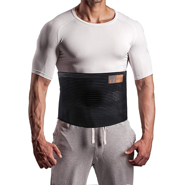 Everyday Medical Plus Size Umbilical Hernia Support Belt I Pain and Discomfort Relief from Umbilical, Navel, Ventral and Incisional Hernias I Hernia Binder for Big Men and Large Women I L/XL