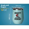 Snowboarding Teal Edition Wine Tumbler 12oz - Gravity - Ski