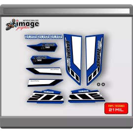IG Yamaha Banshee full graphics kit  Blue