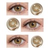 Lentillas Esteticas, Incluyeestuche, Accesorio De Aplicacion Color Coffie