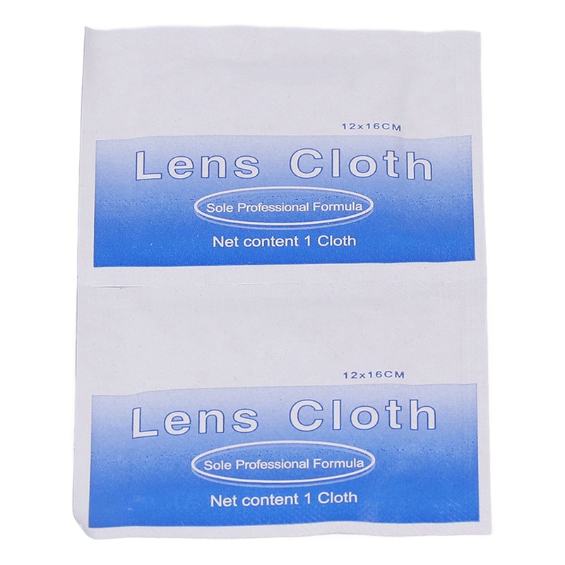 48pcs Lens Cleaning Wipes Disposable Screen Cleaning Papers for Eyeglasses
