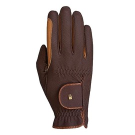 Roeckl Sports Riding Gloves Malta Winter Tournament Winter Gloves, Mocha 8