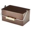 Genware Table Caddy Antique Copper 24.5 x 15.5 x 12.5cm,