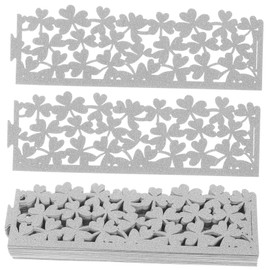 LABRIMP 50pcs Hollow Out Napkin Elegant Paper Napkin Holders for Parties Weddings Christmas Home Decor for Table Settings and Festive Occasions