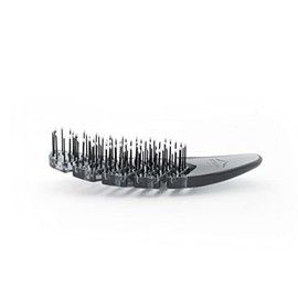 Phillips Brush Traveler - Cepillo de pelo de tamaño monedero de viaje, cepillo flexible ventilado, punta de cuentas, cerdas de nailon para desenredar y antiestático