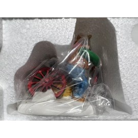 Department 56 Dept 56 Snow Village® AT THE BARN DANCE, IT'S ALLEMANDE LEFT(Set of 2)-BRAND NEW