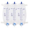 Easy-Tap Leg Bag Urinary Drainage Bag, 1000ml, Anti-Reflux Valve, Cloth