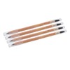 4pcs Eyebrow Pencil Double Head Eyebrow Makeup Pen Wood Handle