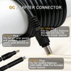 COMeap 6FT 2M 12AWG+14AWG Solar Connector to DC 8mm Adapter