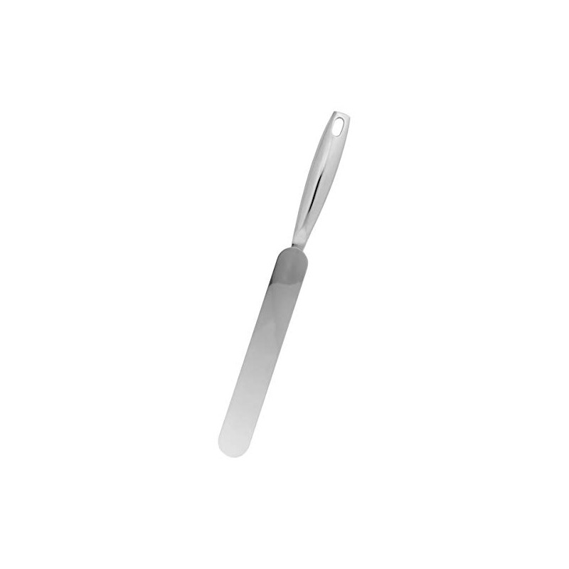 Stellar Premium Kitchen Tools Crepe Spatula, Polished Stainless Steel, Dishwasher