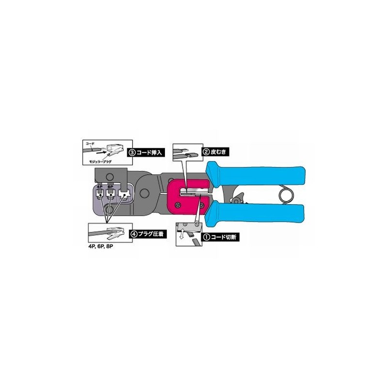densan Modular Crimping Tool MJ – 468 N