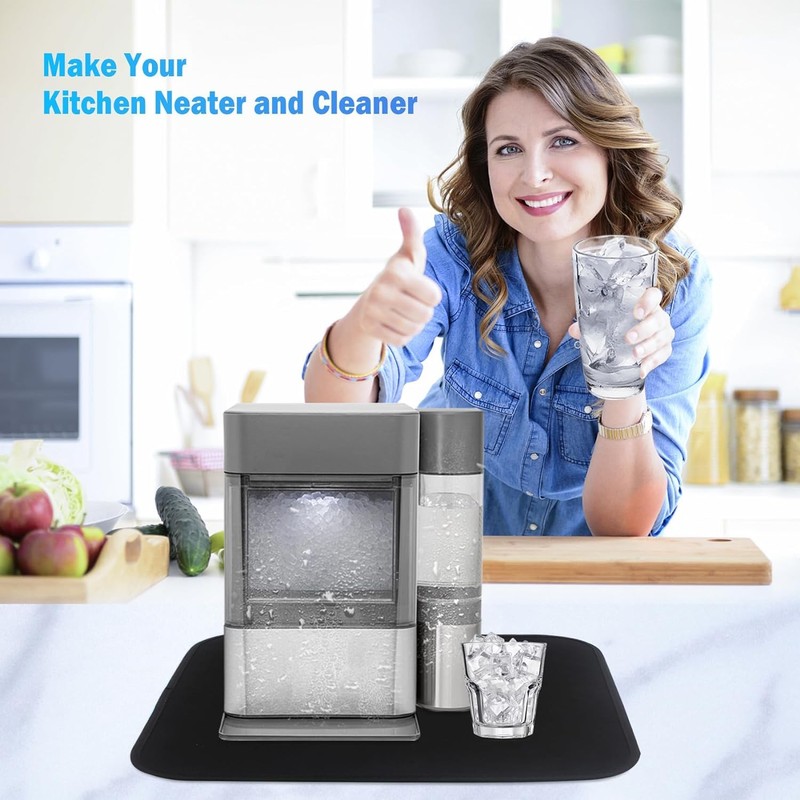 Mat for Ice Makers Countertop, Mat for Under Ice Maker