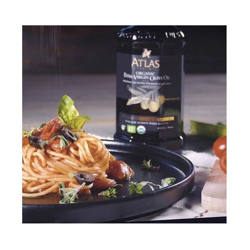 Atlas Organic Cold Pressed Moroccan Extra Virgin Olive Oil, Polyphenol