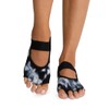 toesox Mia - Half Toe Grip Coconut Tie Dye Medium
