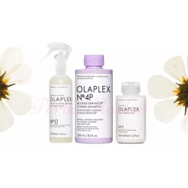 Olaplex Kit Olaplex® Nº 4 P, 3 Y 0 Reparación Del Cabello Decolorado