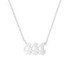 customever 444 necklace silver angel number necklace