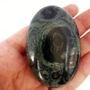 "N/A" Kambaba Jasper Oval Palm Pocket Healing Crystal Massage Spa