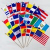 LoveVC Latin America 22 Countries Flags on Stick Small Mini