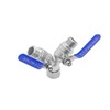 Beduan 304 Stainless Steel Hose Splitter 2 Way Y Garden
