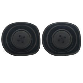 2 PCS Headlight Car Forward Light Dust Cover, Rubber Waterproof Sealing Extension Cover, Upgrade Headlight Protective cover, Universal Car Accessories