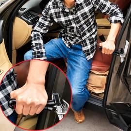 Car Door Assist Handle for Elderly Mobility Easy Vehicle Entry and Exit – 3-in-1 Portable Support Grip with Emergency Tools for Daily Travel