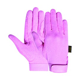 AK Cotton Grip AKRS-8485 Riding Gloves (Pink, XS)